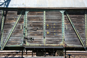 Stary wagon pociągu © Heroc