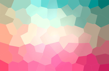 Abstract illustration of red Big Hexagon background