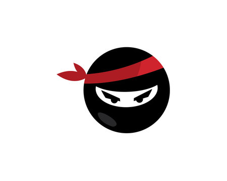 Gráficos Ninja Preto e branco, Ninja, mão, logotipo png