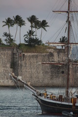 Boot im Hafen von Martinique