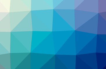 Obraz premium Illustration of abstract Blue And Green horizontal low poly background. Beautiful polygon design pattern.