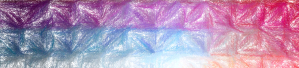 Abstract illustration of purple Wax Crayon with low coverage background