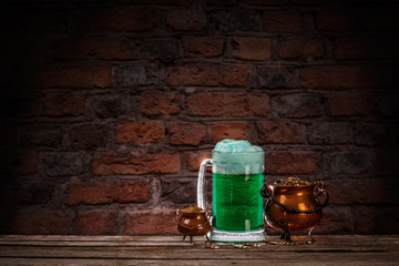 St. Patricks Day composition