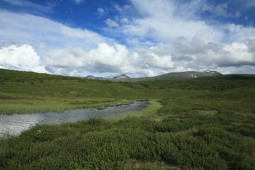 Altai region Russia mountain landscapes