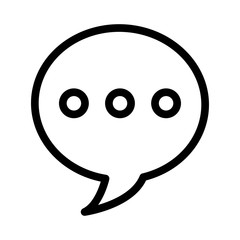 Fototapeta premium message chat bubble