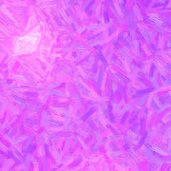 Purple and blue Oil Paint with bristie brush in square shape background illustration.