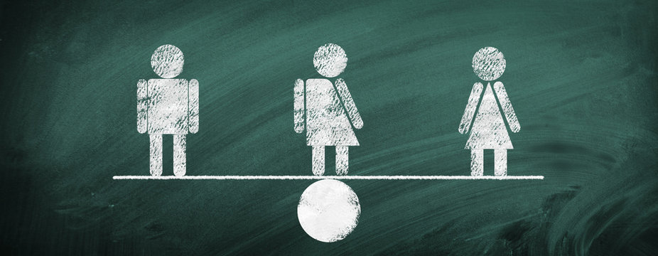 Equality - man, woman, gender