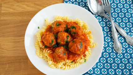Spaghetti and Meatballs
