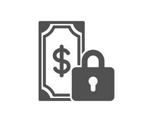 Private payment icon. Dollar sign. Finance symbol. Quality design element. Classic style icon. Vector