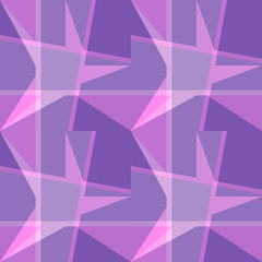 Fototapeta premium Abstract geometric multicolor futuristic pattern. Vector illustration