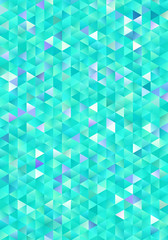 Abstract Low-Poly triangular modern background