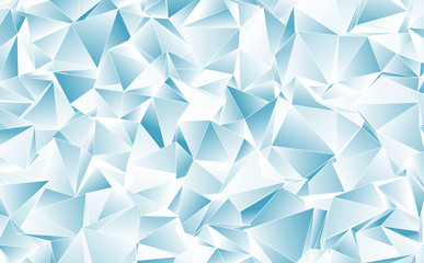 Fototapeta premium Triangular 3d, modern background