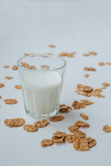 Glass of milk