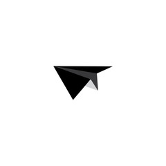 paper plane simple icon