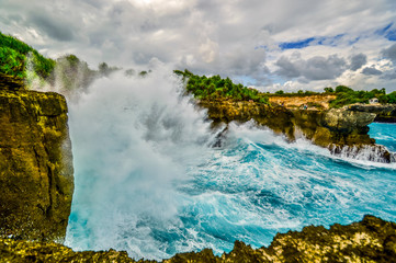 Devil's Tear, Nusa Lembongan, Indonesie