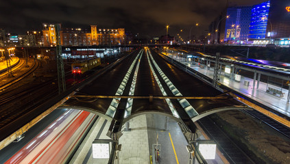 Fototapeta na wymiar Hamburger Hauptbahnhof