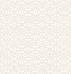 Seamless pattern based on Japanese ornament Kumiko