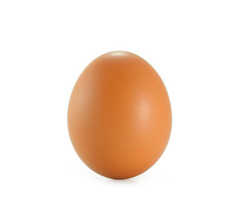egg on white background
