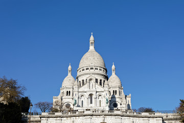 Sacre-coeur cathedral of Montmartre - Paris, France