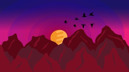 Naklejka premium sunsit