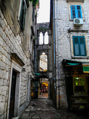 Fototapeta na wymiar Kotor old town, Montenegro.