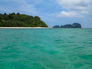 tropical beach in thailand