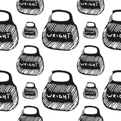 weight vector seamless pattern