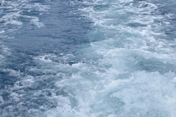 Waves on the sea. Travels. Relaxation. Tourism