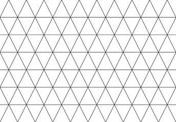 Geometric triangle pattern.