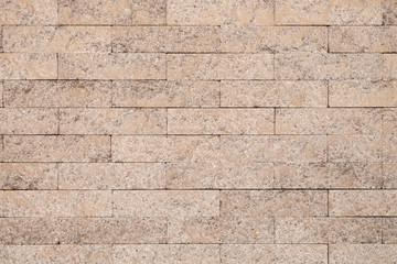 Fototapeta premium Old brick wall in antiquity and was damaged