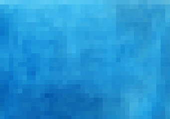 Abstract blue mosaic background.