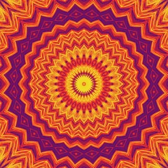vintage pattern abstract symmetry kaleidoscope. texture retro.