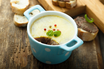 Homemade liver pate