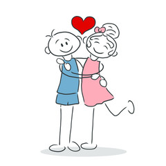 Junges verliebtes Paar