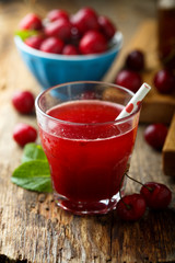 Refreshing cherry drink
