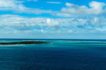 Mystery island from the sea