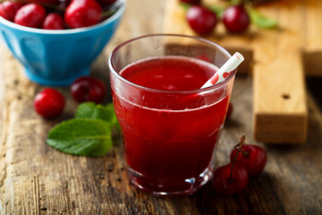 Refreshing cherry drink