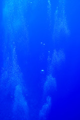 divers bubbles at the red Sea Egypt