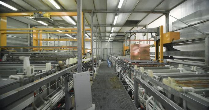 Shop for chemical processing of printed circuit boards