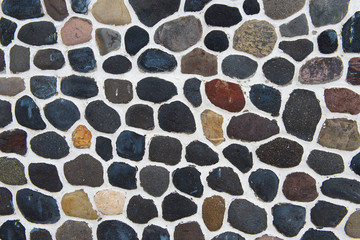greek walls with stones