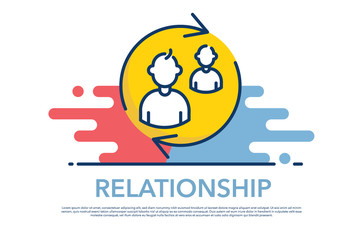 RELATIONSHIP ICON CONCEPT