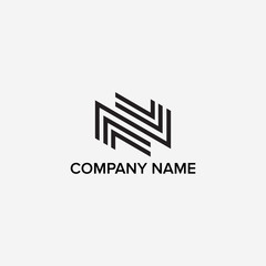 Logo design and logo template