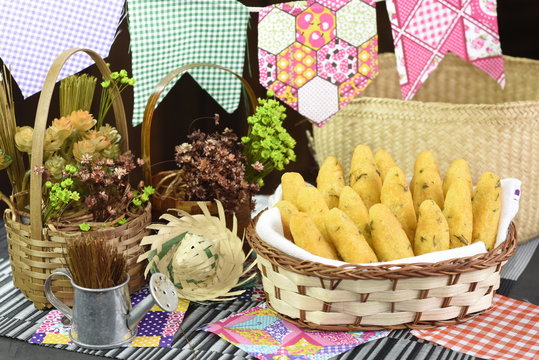  brazilian caipira food cookie contry fest