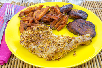 poulet aux cacahuètes