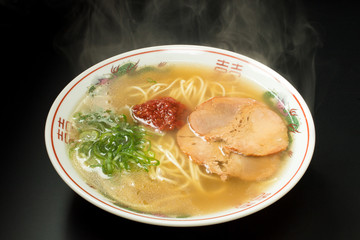 豆板醤入りのラーメン