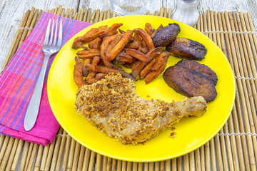 poulet aux cacahuètes