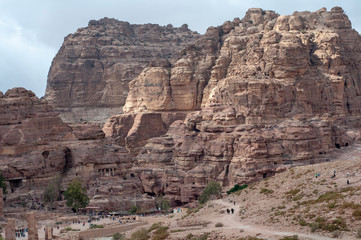 Fototapeta premium ruins of Petra, Jordania