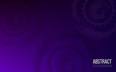 Futuristic user interface, abstract technology background