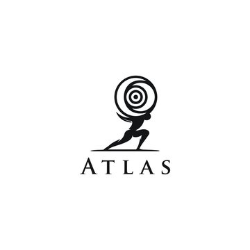 Atlas Logo Design Vector