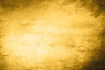 Golden grungy background or texture